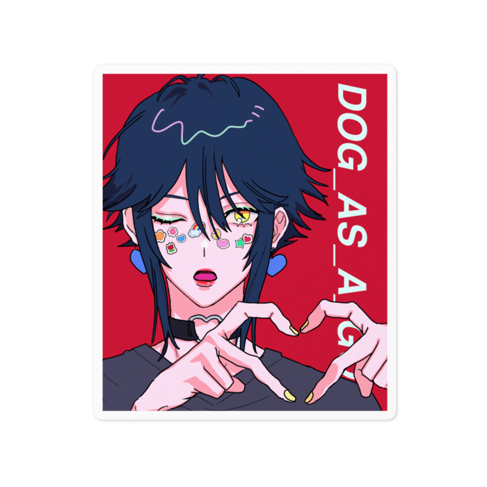 ステッカー - 100 x 100 (mm)