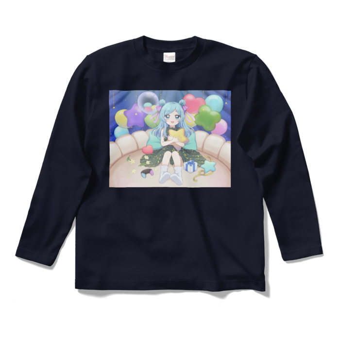 ロングスリーブTシャツ - S - ネイビー