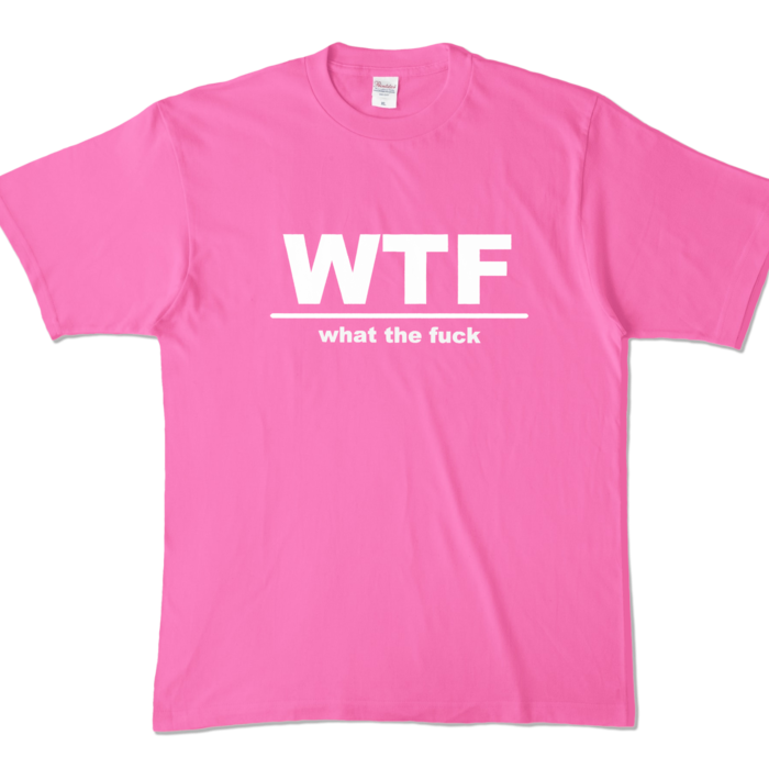 カラーTシャツ - XL - ピンク (濃色)