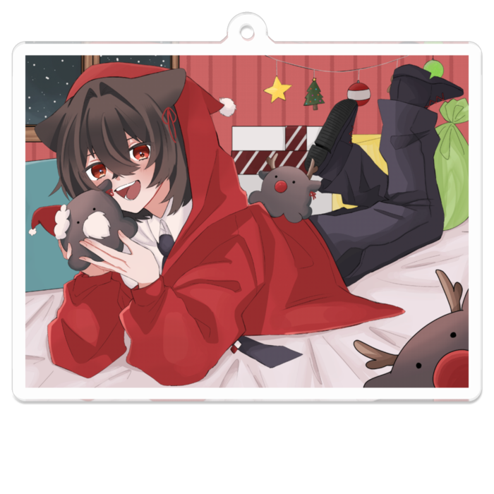 アクリルキーホルダー - 70 x 70 (mm)