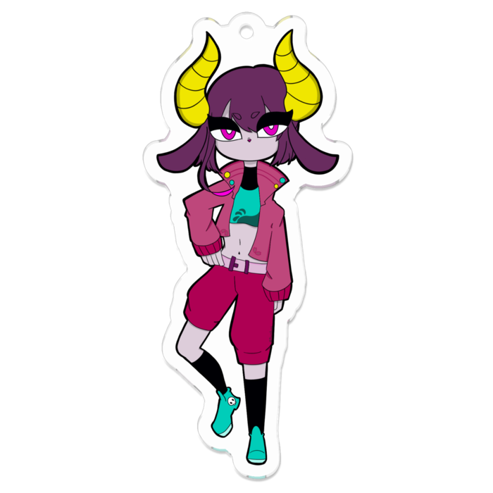 アクリルキーホルダー - 70 x 70 (mm)