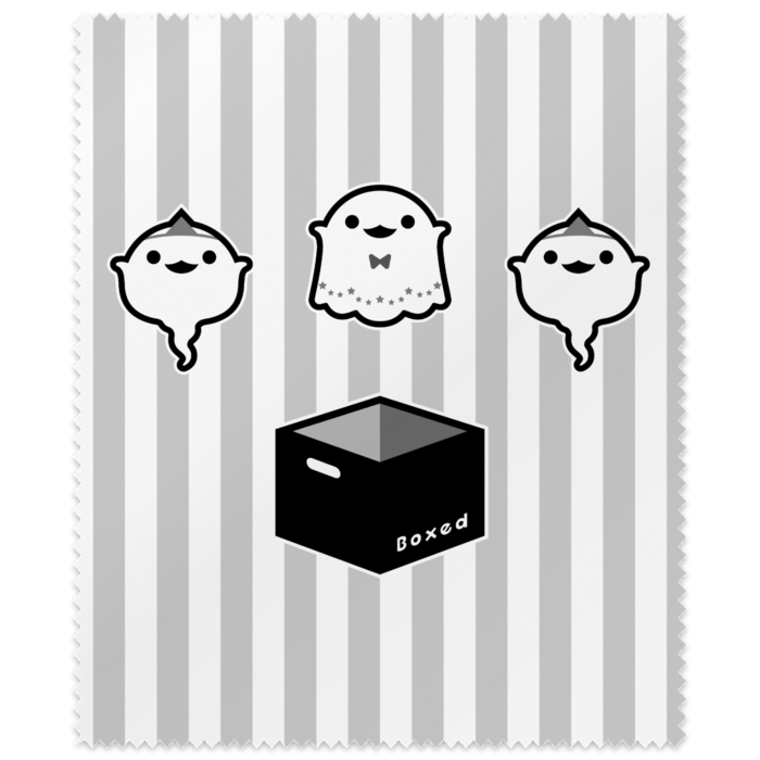 メガネ拭き白:明