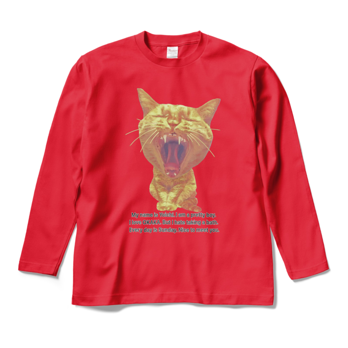 ロングスリーブTシャツ - M - レッド