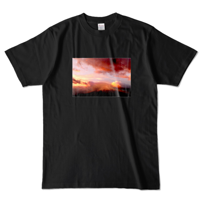 カラーTシャツ - L - ブラック (濃色)