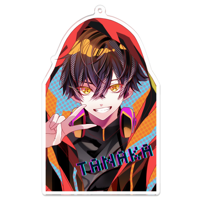 アクリルキーホルダー - 100 x 100 (mm)