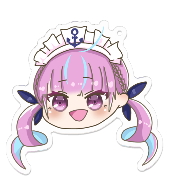 アクリルキーホルダー - 70 x 70 (mm)