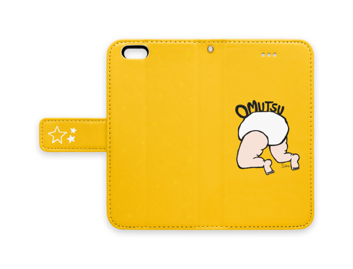 手帳型iPhoneケース - iPhone 6 / 6s - ストラップ穴 あり