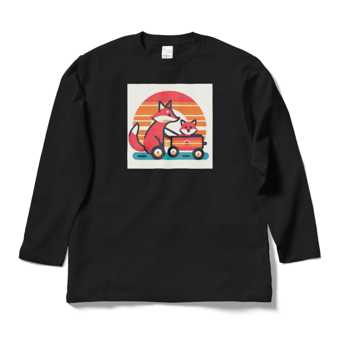 ロングスリーブTシャツ - L - ブラック