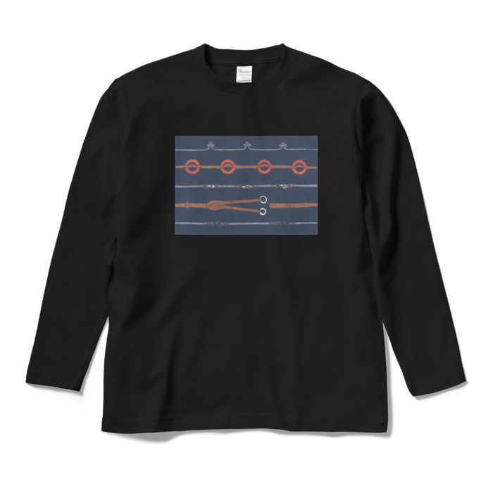 ロングスリーブTシャツ - M - ブラック