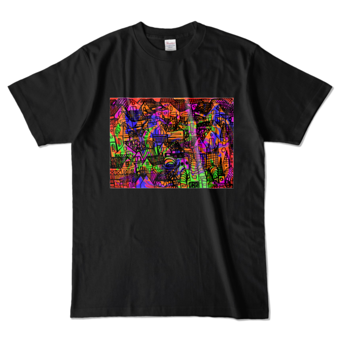 カラーTシャツ - L - ブラック (濃色)