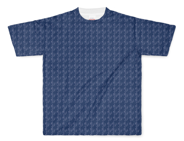 フルグラフィックTシャツ - L - 両面印刷