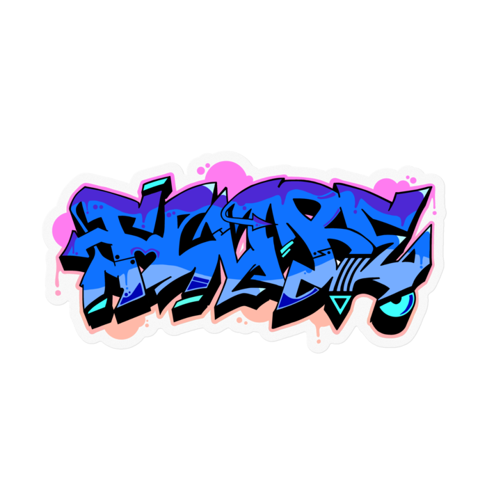 ステッカー - 100 x 100 (mm)