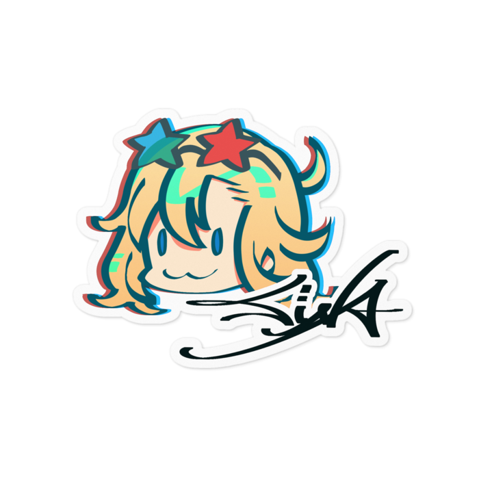 ステッカー - 100 x 100 (mm)