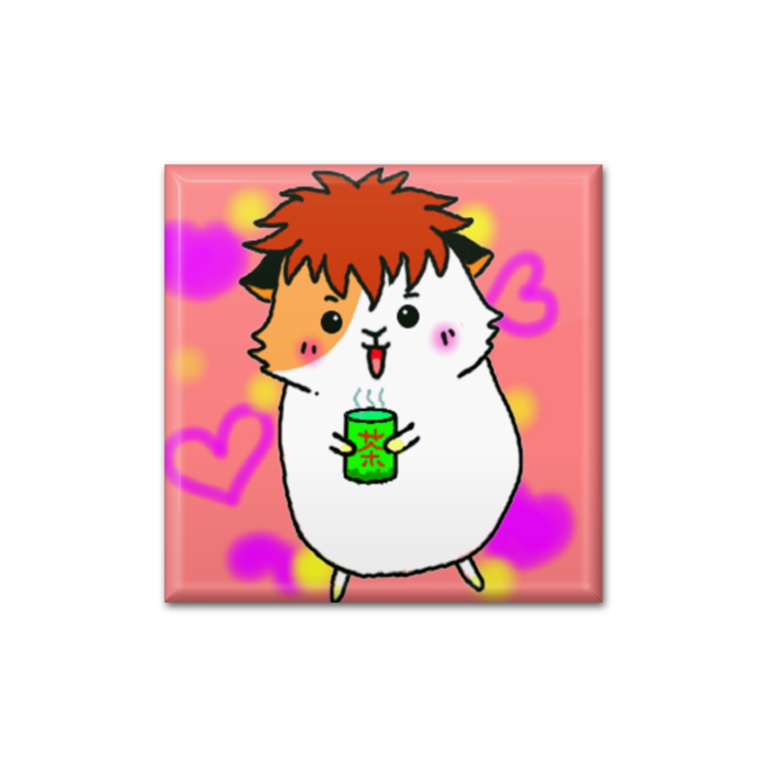 缶バッジ - 四角形40mm