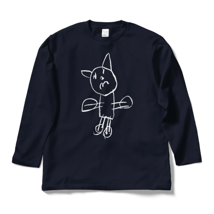 ロングスリーブTシャツ - L - ネイビー