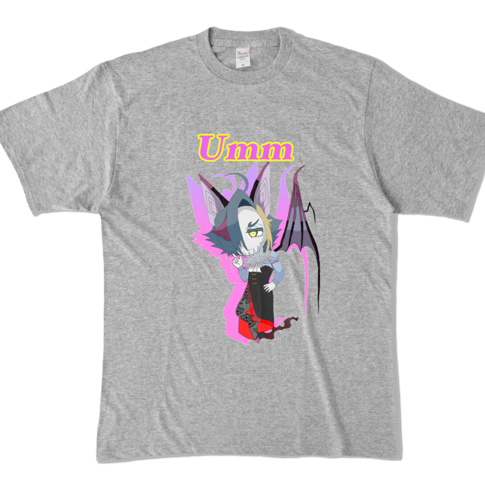 カラーTシャツ - XL - 杢グレー (濃色)