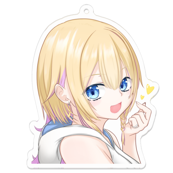 アクリルキーホルダー - 70 x 70 (mm)