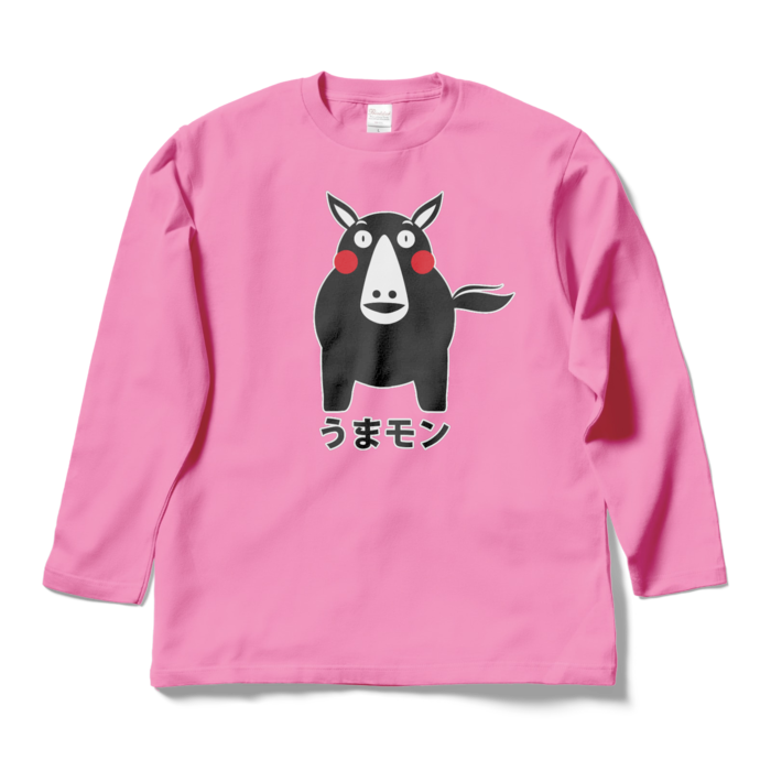 ロングスリーブTシャツ - L - ピンク