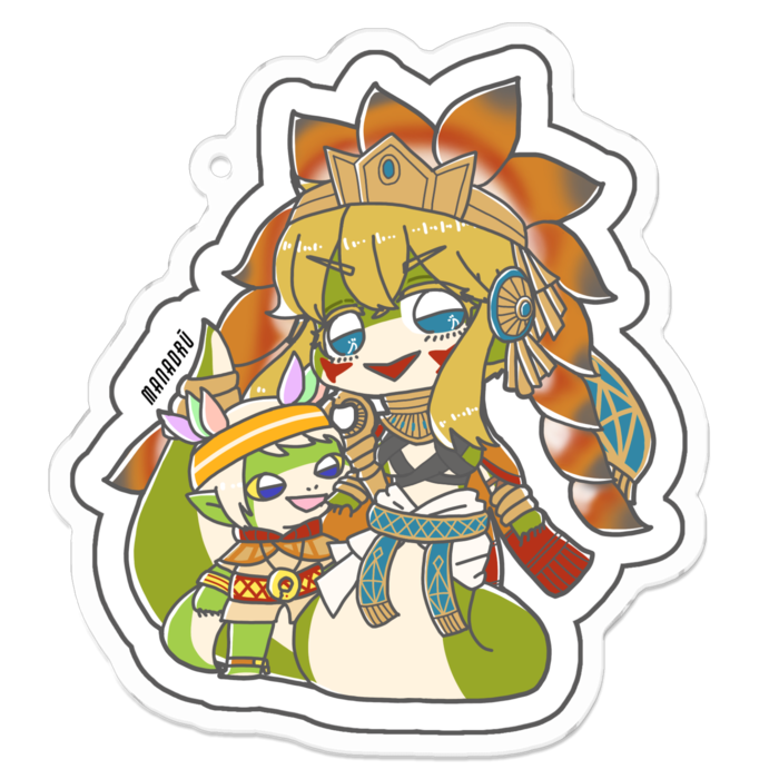 アクリルキーホルダー - 70 x 70 (mm)