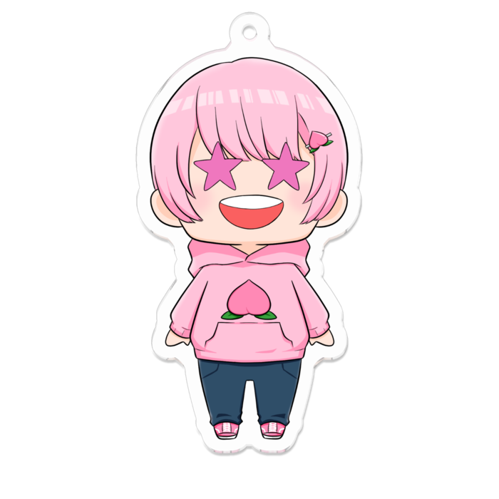 アクリルキーホルダー - 70 x 70 (mm)