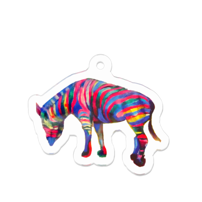 アクリルキーホルダー - 50 x 50 (mm)