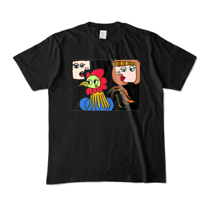 カラーTシャツ - M - ブラック (濃色)