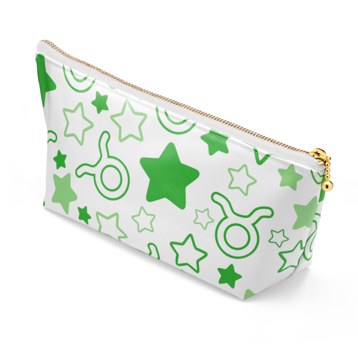 ポーチ - 長さ21.5cm / 高さ10cm - ホワイト