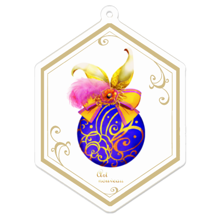 アクリルキーホルダー - 70 x 70 (mm)