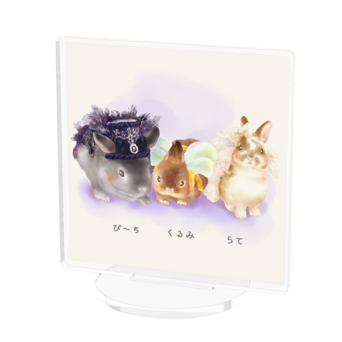 アクリルフィギュア - 70x70mm