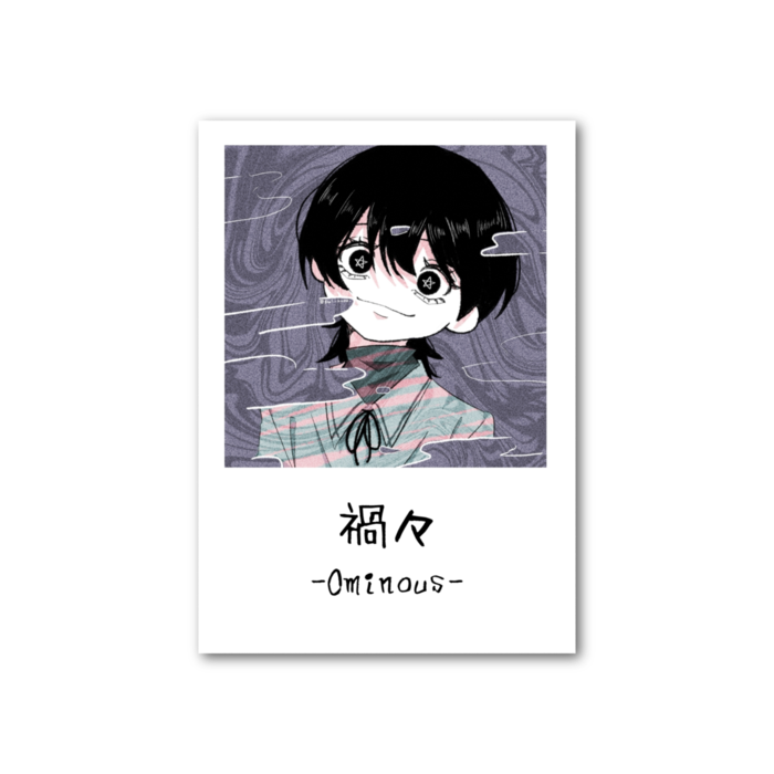 フォト風カード - 縦 - 片面