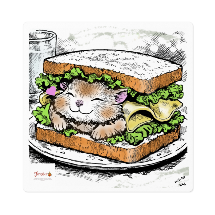 ステッカー - 100 x 100 (mm)