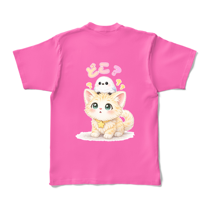 カラーTシャツ - XL - ピンク (濃色)