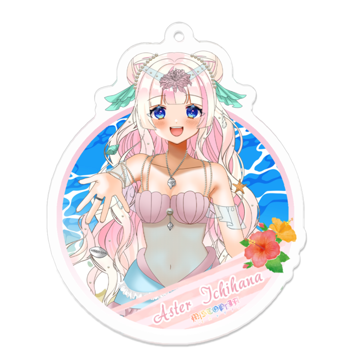 アクリルキーホルダー - 70 x 70 (mm)