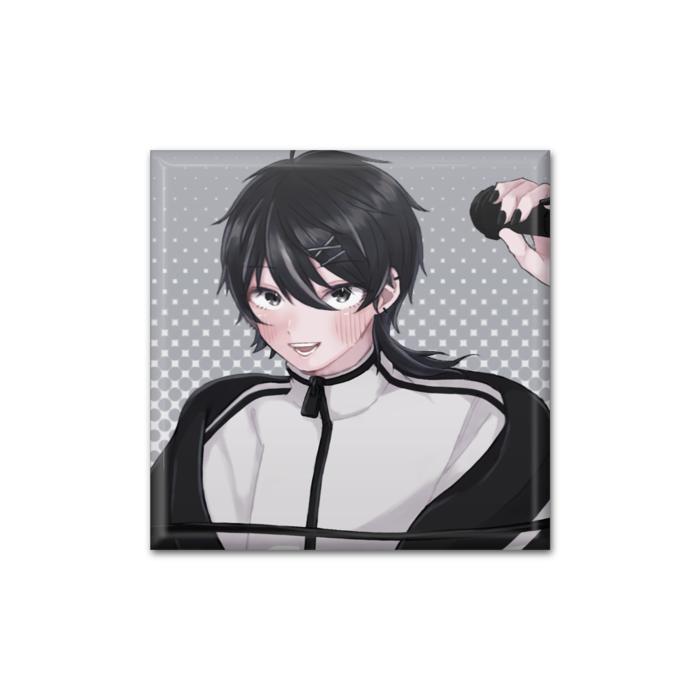 缶バッジ - 四角形40mm