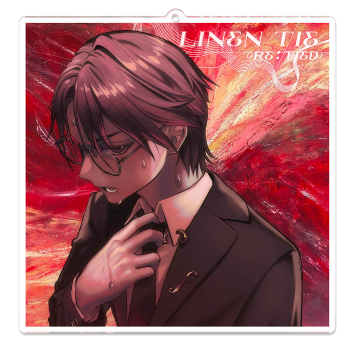 アクリルキーホルダー - 100 x 100 (mm)
