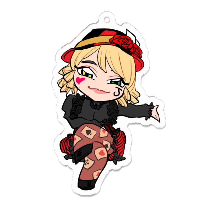 アクリルキーホルダー - 70 x 70 (mm)