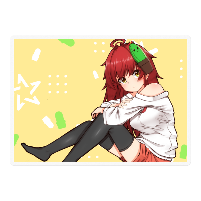 体育座り - 100 x 100 (mm)