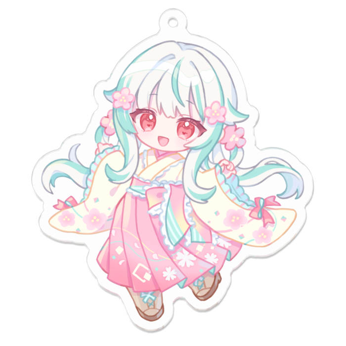 アクリルキーホルダー - 70 x 70 (mm)