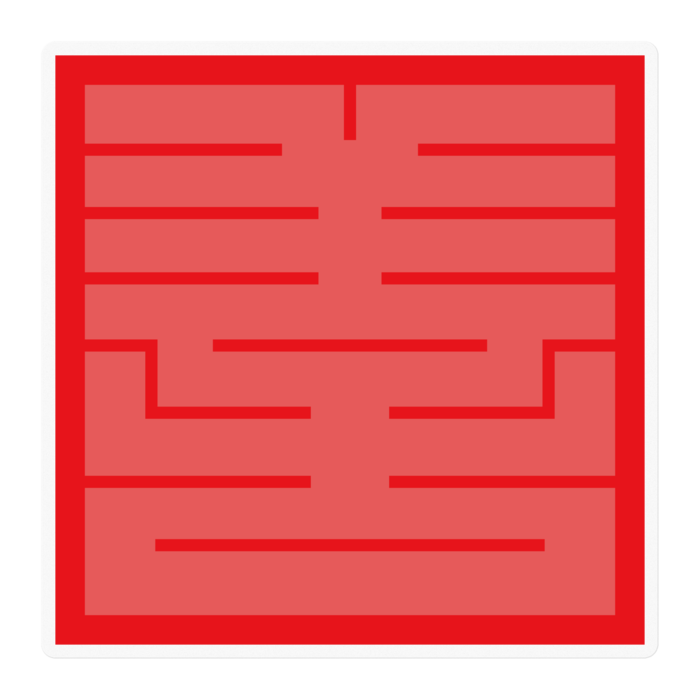ステッカー - 100 x 100 (mm)