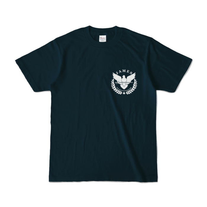 カラーTシャツ - S - ネイビー (濃色)(胸ロゴのみ)