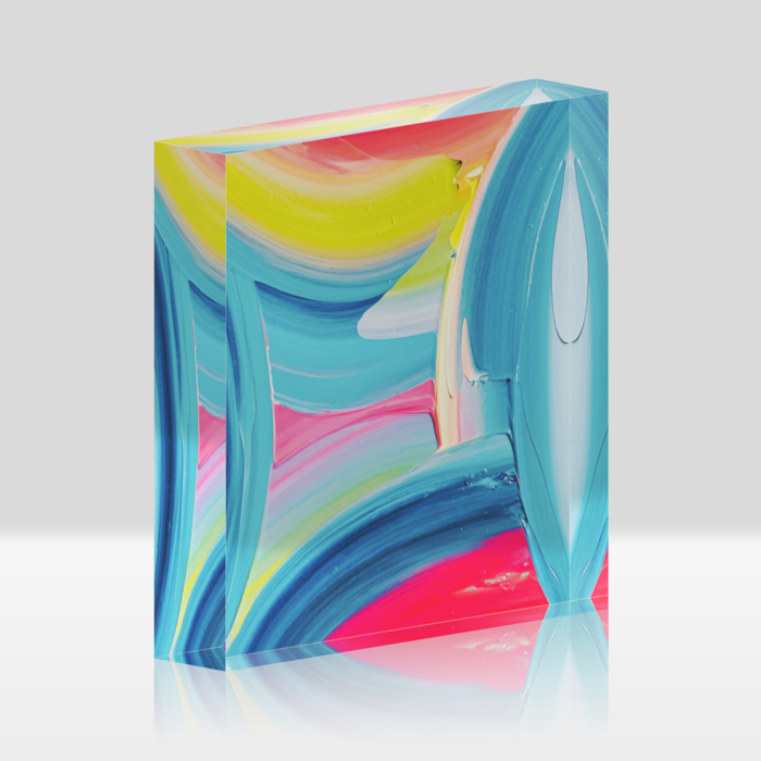 アクリルブロック - 100x100mm