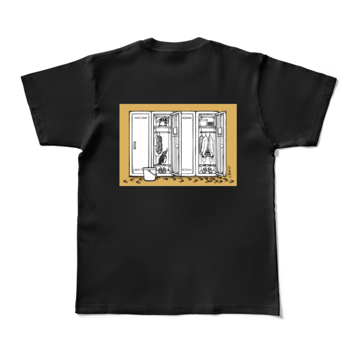 カラーTシャツ - M - ブラック (濃色)