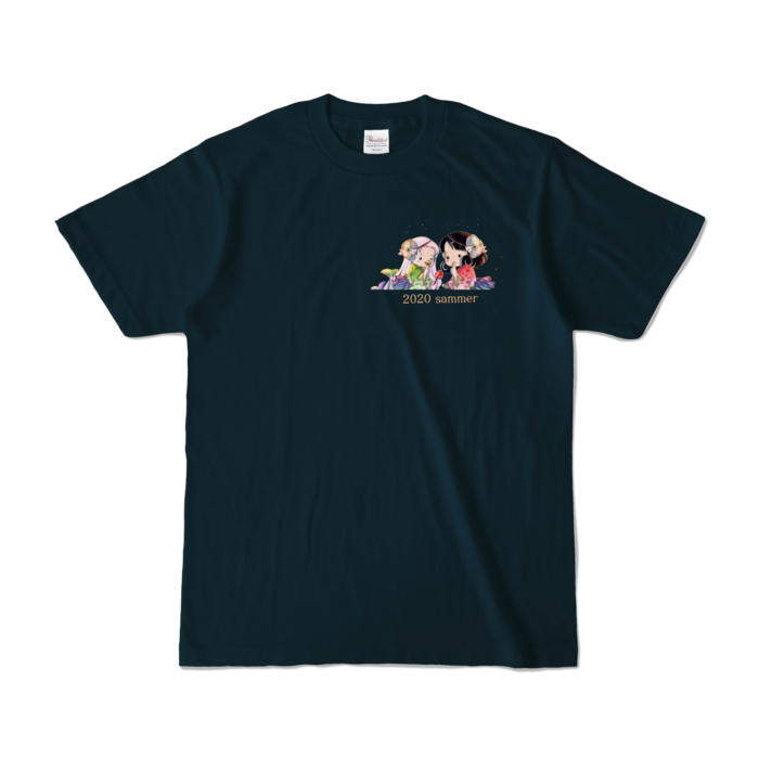 カラーTシャツ - S - ネイビー (濃色)