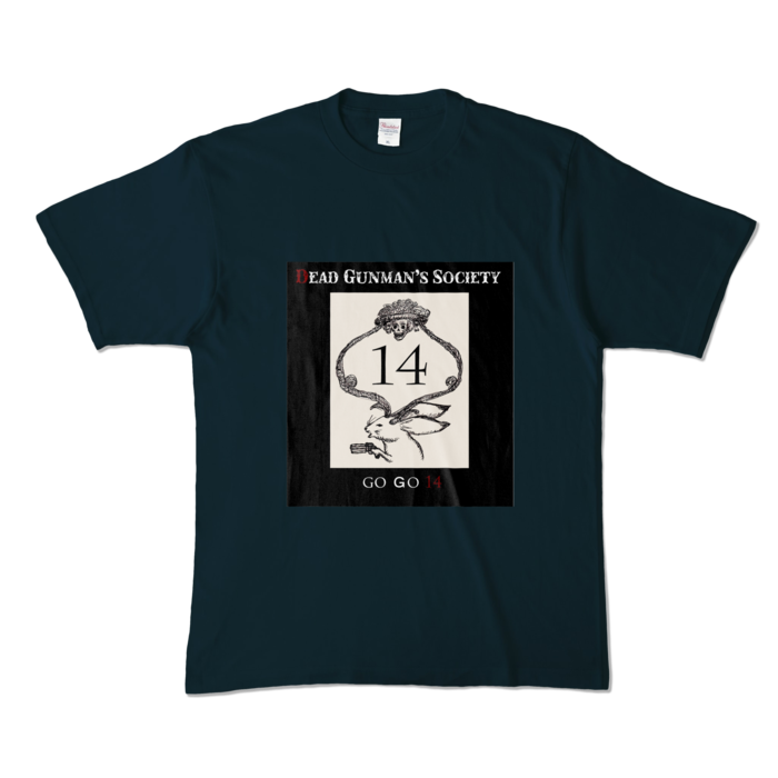 カラーTシャツ - XL - ネイビー (濃色)