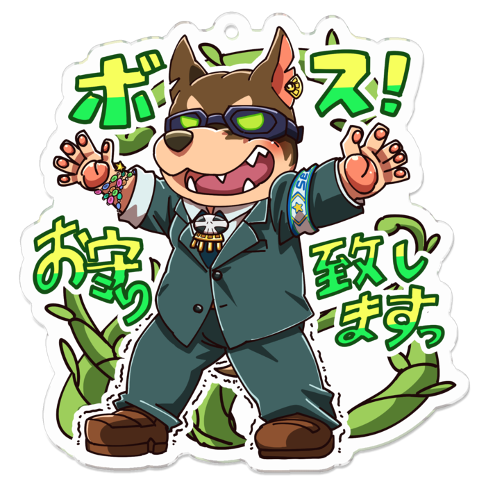 アクリルキーホルダー - 70 x 70 (mm)
