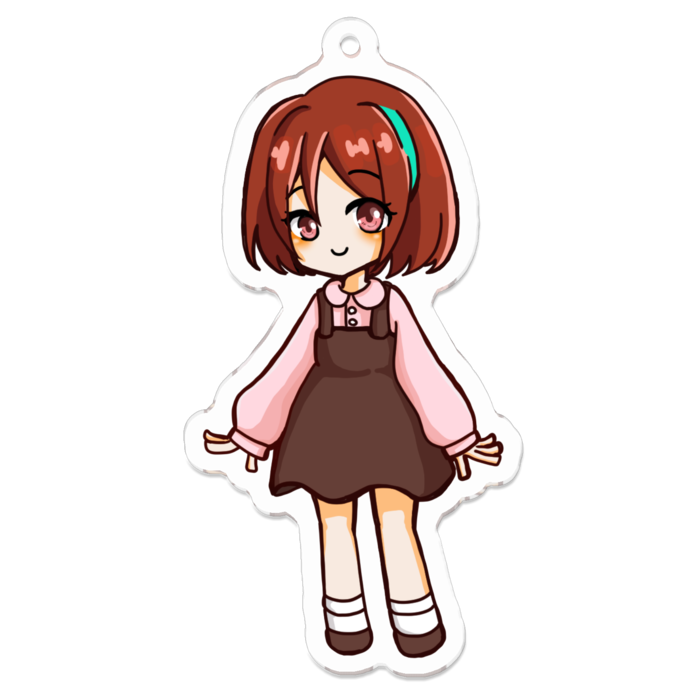 アクリルキーホルダー - 70 x 70 (mm)