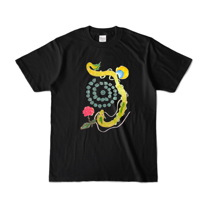 カラーTシャツ - S - ブラック (濃色)