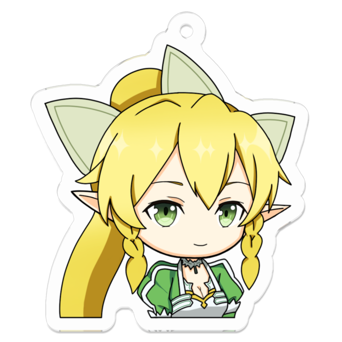 アクリルキーホルダー（コーティング） - 50 x 50 (mm)