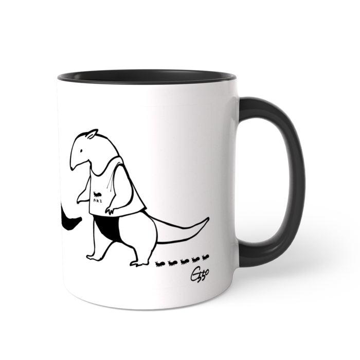 ツートンカラーマグカップ - 直径 8.2cm / 高さ 9.5cm