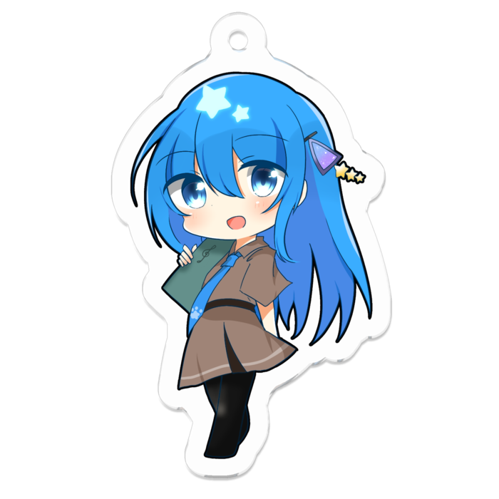 アクリルキーホルダー - 50 x 50 (mm)